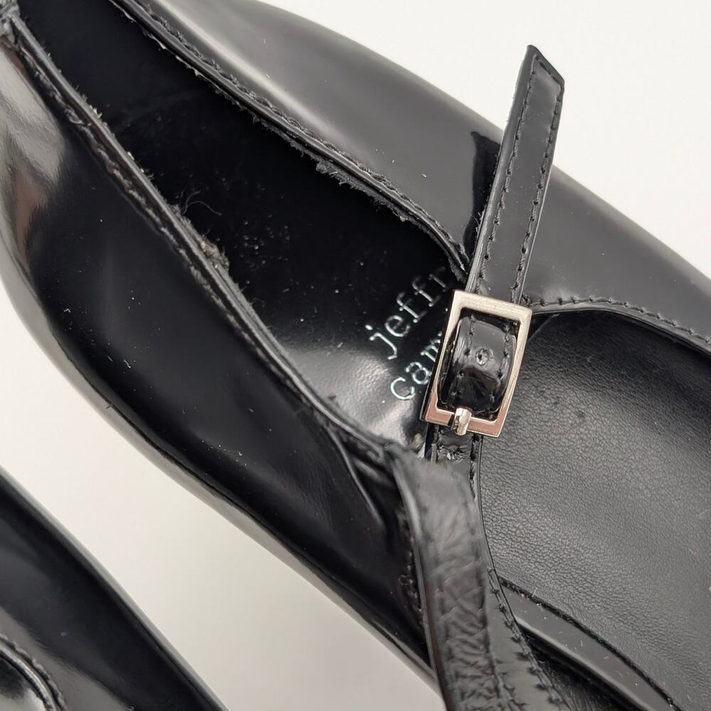 Jeffrey Campbell Pointed Toe Mary Jane Pumps Women's Black Size US10 EU40.5 - Picture 10 of 10
